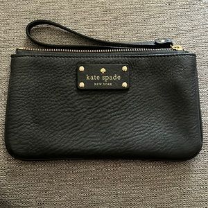Kate Spade leather wristlet